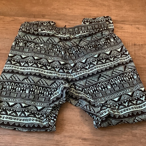 Carbon Freedom Flex Aztec Print Joggers GUC Small - Picture 2 of 7